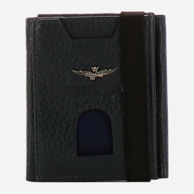 Портмоне чоловіче шкіряне Aeronautica Militare Soft AM185-BL Синє (800070303624) - зображення 1