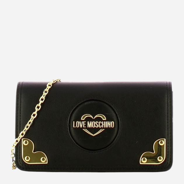 Сумка клатч жіноча Love Moschino Pu JC5619PP1ILR0000 Чорна (800070318005) - зображення 1