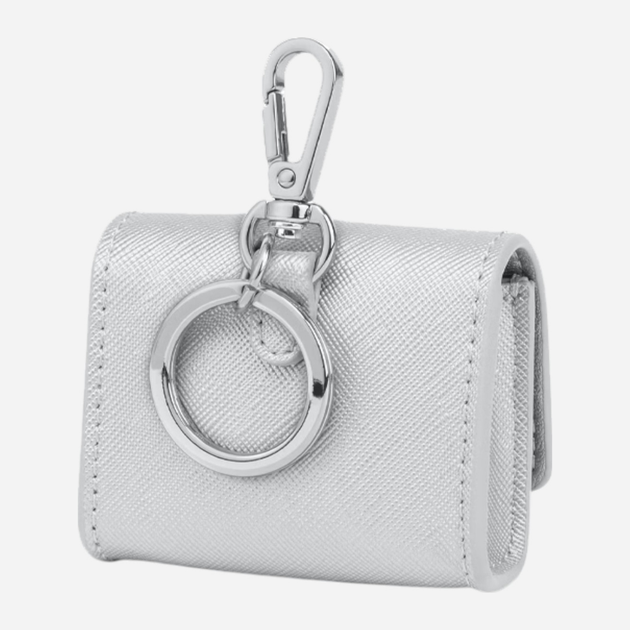 Brelok Love Moschino Saffiano JC6451PP4IK2390B Srebrny (800070317973) - obraz 2
