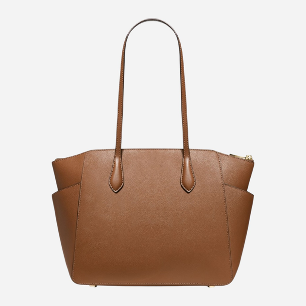 Сумка шопер жіноча з натуральної шкіри Michael Kors Marilyn 30S2G6AT2L-230 Коричнева (800070296836) - зображення 3