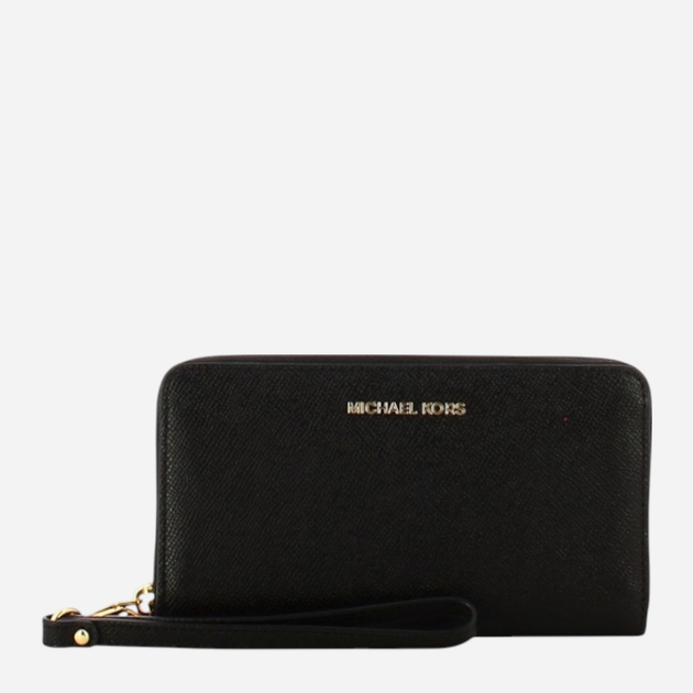 Portfel damski skórzany Michael Kors 34F9GTVE3L-001 Czarny (800070281853) - obraz 1