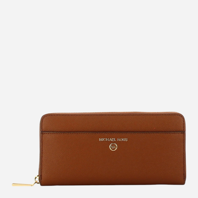 Portfel damski skórzany Michael Kors 34H1GT9E8L-230 Brązowy (800070263219) - obraz 1