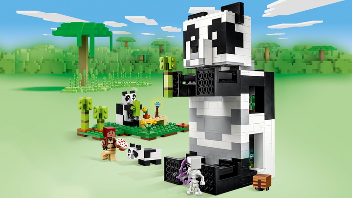 Конструктор LEGO Minecraft Апартаменти панди 553 деталі (21245) - зображення 6
