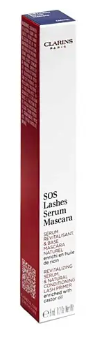 Тушь-сыворотка для ресниц Clarins SOS Lashes Serum Mascara 01 Caramel 8ml - изображение 5