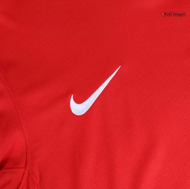 Дитяча футбольна форма Nike Ronaldo (Роналдо) збірна Португалії 2025, розмір 26 (зріст 140–150 см), червоно-зелена - изображение 6