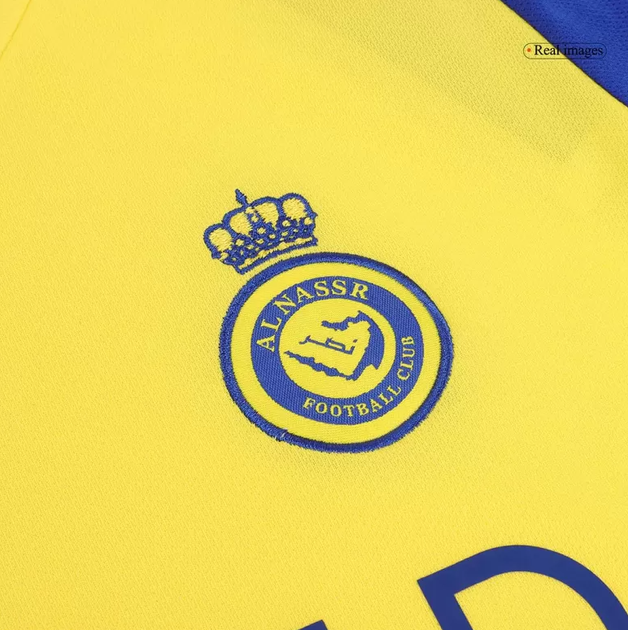 Дитяча футбольна форма Adidas Ronaldo (Роналдо) Al-Nasr (Аль-Наср) 2025, розмір 26 (зріст 140–150 см), жовта - изображение 7