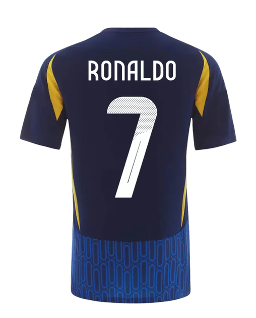 Дитяча футбольна форма Adidas Ronaldo (Роналдо) Al-Nasr (Аль-Наср) 2025, розмір 28 (зріст 150–160 см), темно синя - изображение 4
