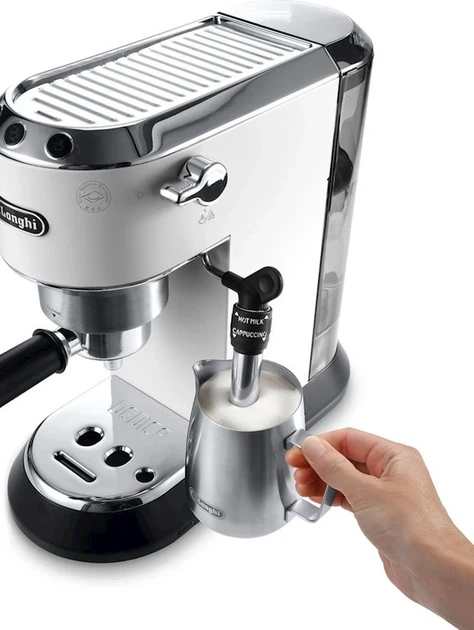 Кофеварка рожковая DeLonghi EC 685 W 51мм White - изображение 2