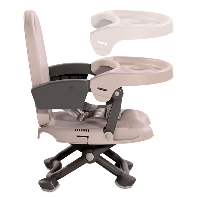 Детский стульчик для кормления 2 в 1 пластиковый (с 6 месяцев) Ego Plus White Fluff Leather Lorelli белый - Фото 5 Детский стульчик для кормления 2 в 1 пластиковый (с 6 месяцев) Ego Plus White Fluff Leather Lorelli белый - изображение 5