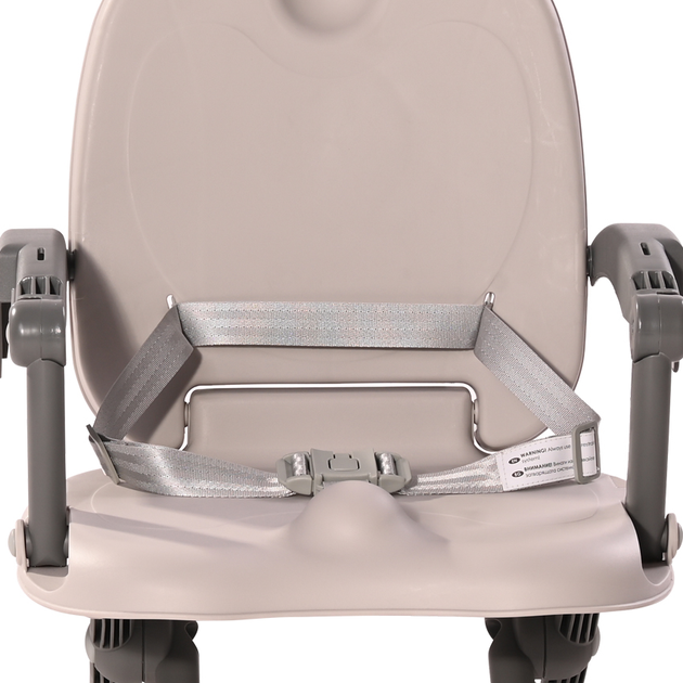 Детский стульчик для кормления 2 в 1 пластиковый (с 6 месяцев) Ego Plus White Fluff Leather Lorelli белый - Фото 7 Детский стульчик для кормления 2 в 1 пластиковый (с 6 месяцев) Ego Plus White Fluff Leather Lorelli белый - изображение 7