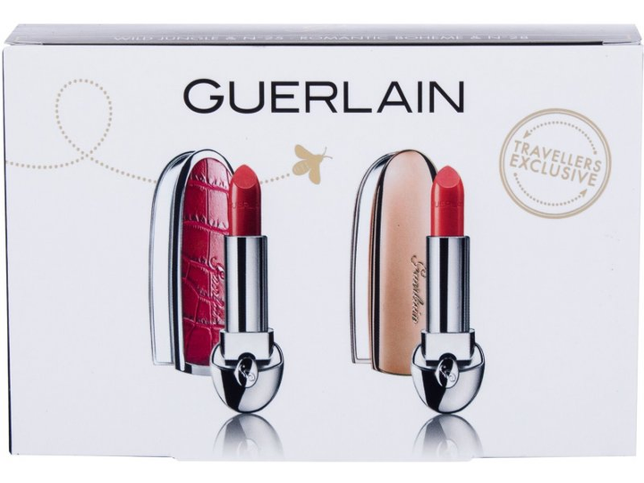 Набір помад для губ Guerlain Rouge G Duo 25 Wild Jungle 28 Romantic Boheme 2 x 3.5 г (3346470429949) - зображення 2