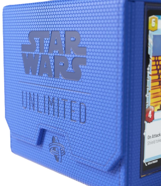 Premium pudełko Gamegenic Star Wars Unlimited na 2 talie do gry Blue (4251715413845) - obraz 17