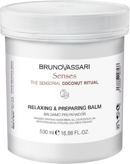 Balsam do ciała Bruno Vassari Senses Coconut 500 ml (8432666023567) - obraz 1