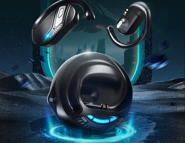 Słuchawki Vention OpenBeat O12 Black (NBUB0) - obraz 2