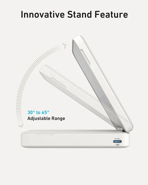 Магнітна батарея Anker MagGo Power Bank 6600 mAh для iPhone White (2000152) - зображення 5