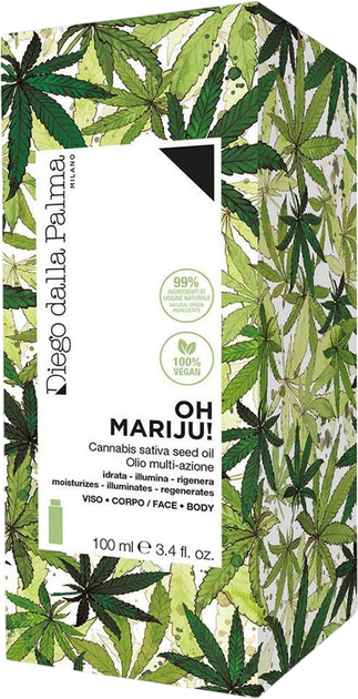 Olejek do twarzy i ciała Diego Dalla Palma Oh Mariju Cannabis Sativa Seed 100 ml (8017834876161) - obraz 2