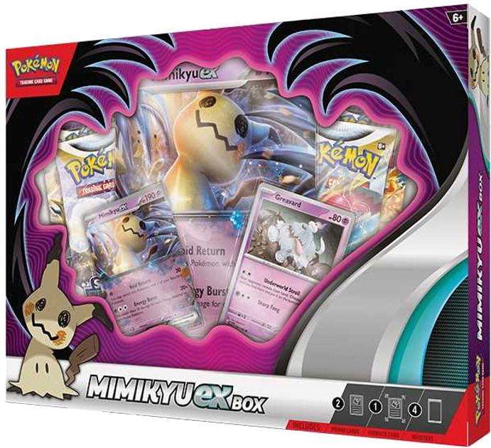 Zestaw kart Pokemon Mimikyu EX Box (0820650852183) (955555908709072) - Outlet - obraz 1