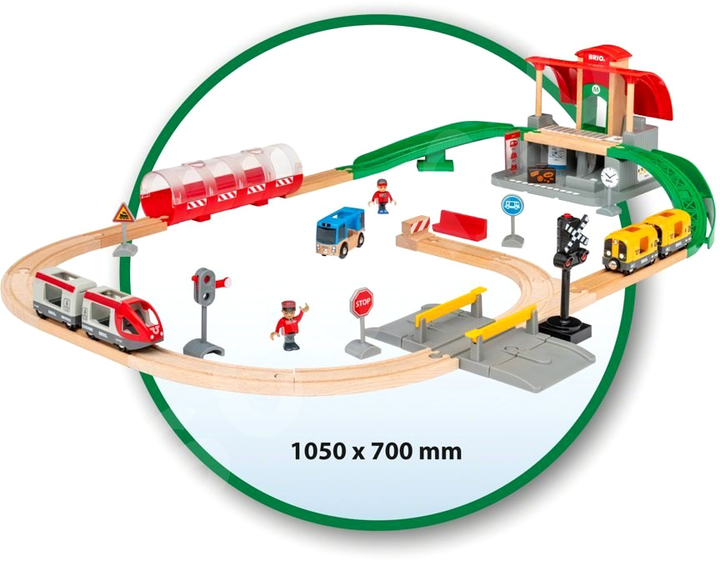 Ігровий набір Brio World Central Station (7312350339895) (955555908642836) - Уцінка - зображення 4