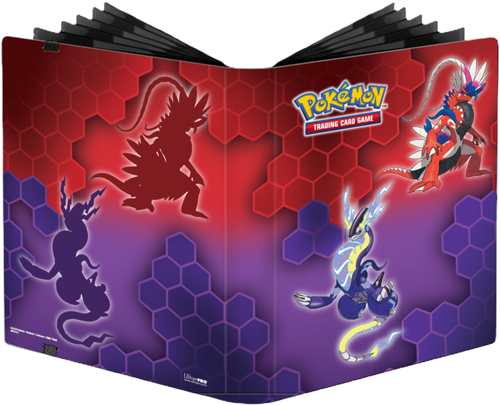 Album na karty Ultra Pro Pokémon 9 Pocket PRO Binder Koraidon i Miraidon (0074427161880) - obraz 1