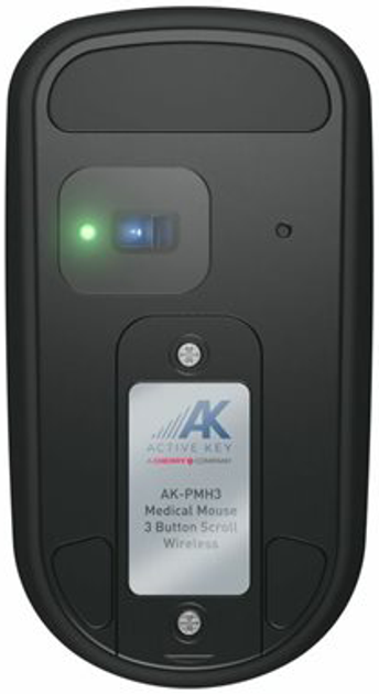 Mysz CHERRY Mouse AK-PMH3 Medical 3-Button Scroll Wireless Black (AK-PMH3OB-FUS-B) - obraz 5