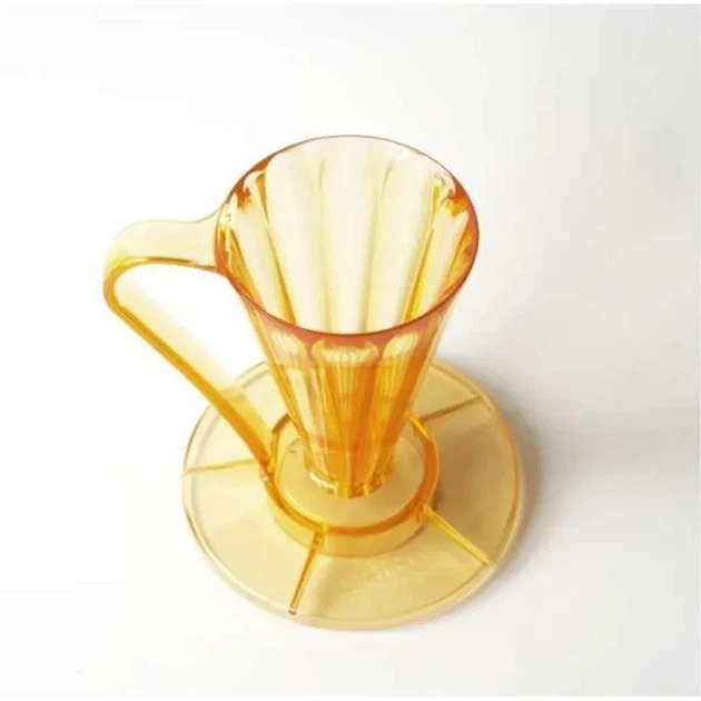 Пуровер Cafec Deep 27 Tritan Flower Dripper Taizo Gold (2EF2B9F7E86E) - изображение 2