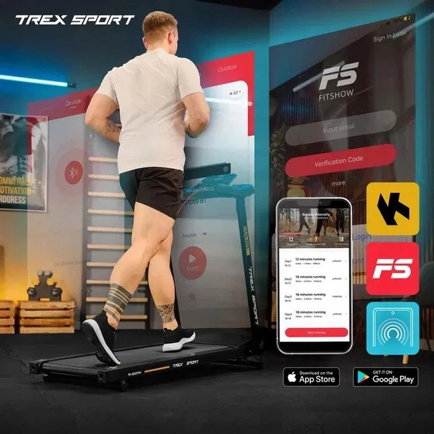 Електрична Бігова Доріжка Trex Sport Pulso TX-500TM - изображение 4