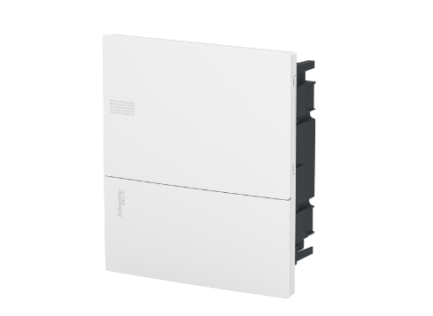 Щит врезной Schneider Electric Resi9 Mini Pragma 8 модулей с белой дверью (MIP22108) - Фото 4 Щит врезной Schneider Electric Resi9 Mini Pragma 8 модулей с белой дверью (MIP22108) - изображение 4
