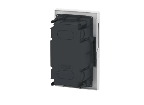 Щит врізний Schneider Electric Resi9 Mini Pragma 4 модулі з білими дверима (MIP22104) - зображення 3