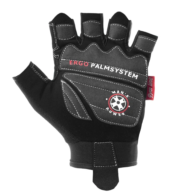Перчатки для фитнеса и тяжелой атлетики Power System man's Power PS-2580 черный XS - Фото 3 Перчатки для фитнеса и тяжелой атлетики Power System man's Power PS-2580 черный XS - изображение 3