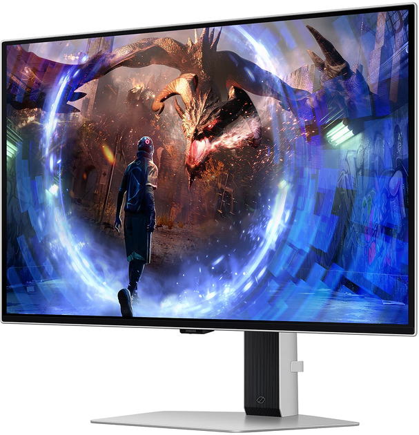 Монітор 27" Samsung Odyssey OLED G6 S27DG600EUX Silver (LS27DG600SUXEN) - зображення 2