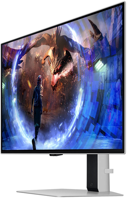 Монітор 27" Samsung Odyssey OLED G6 S27DG600EUX Silver (LS27DG600SUXEN) - зображення 4