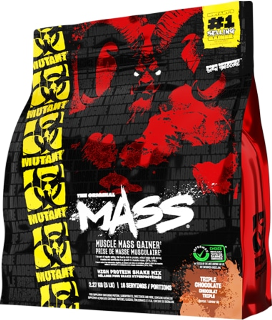 Гейнер Mutant Mass 2270 г Chocolate Brownie (627933026626) - зображення 1