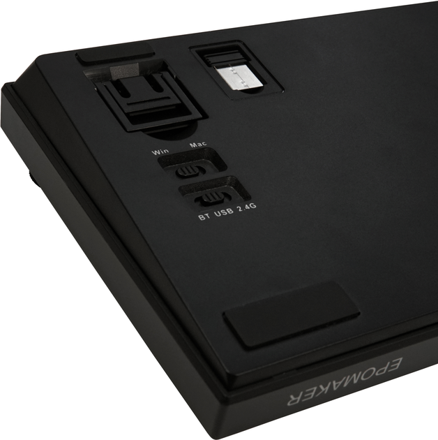 Клавіатура Epomaker Ajazz AK820 Pro Gift Switch підсвітка, чорна 299399 - зображення 5