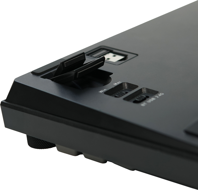 Клавіатура Epomaker Ajazz AK820 Pro Gift Switch підсвітка, чорна 299399 - зображення 6