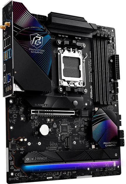 Płyta główna ASRock B850 Riptide Wi-Fi (sAM5, AMD B850, PCI-Ex16) - obraz 2