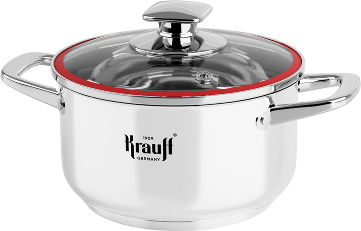 Каструля Krauff Prime Chef зі скляною кришкою 12 см 0.7 л (26-238-065) - зображення 1