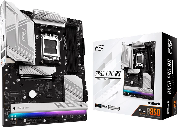Материнська плата ASRock B850 Pro RS (sAM5, AMD B850, PCI-Ex16) - зображення 5