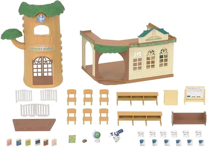 Набір Sylvanian Families Country Tree School (SLV5105) - зображення 3