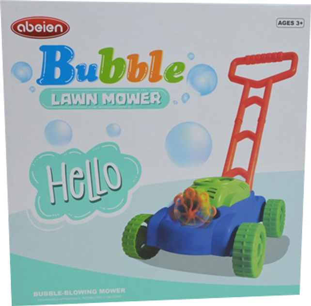 Іграшковий набір KX Bubble Lawn Mower з мильними бульбашками (5908287013858) - зображення 1