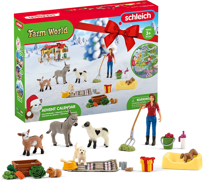 Kalendarz adwentowy Schleich Farm World (4059433713953) - obraz 2