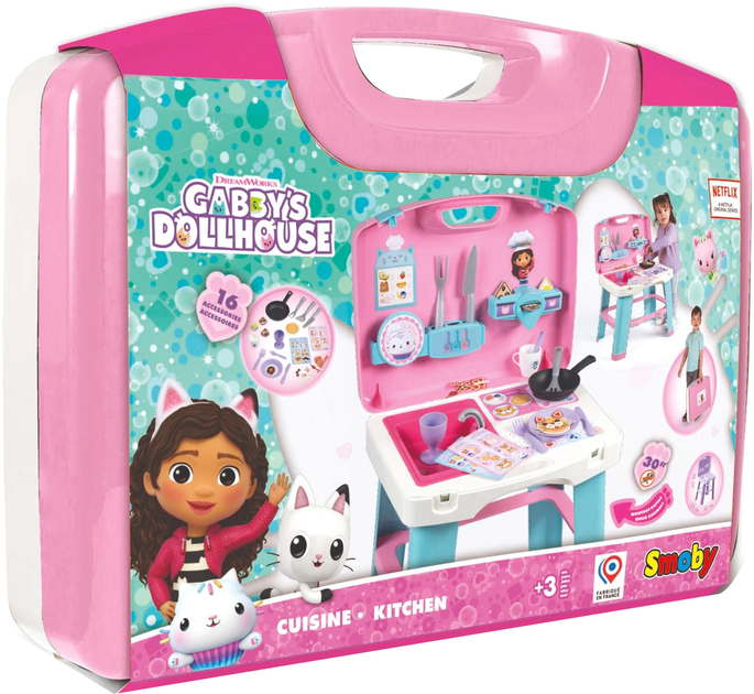 Kuchnia dziecięca Smoby Gabby's Dollhouse Kitchen (3032163119081) - obraz 1