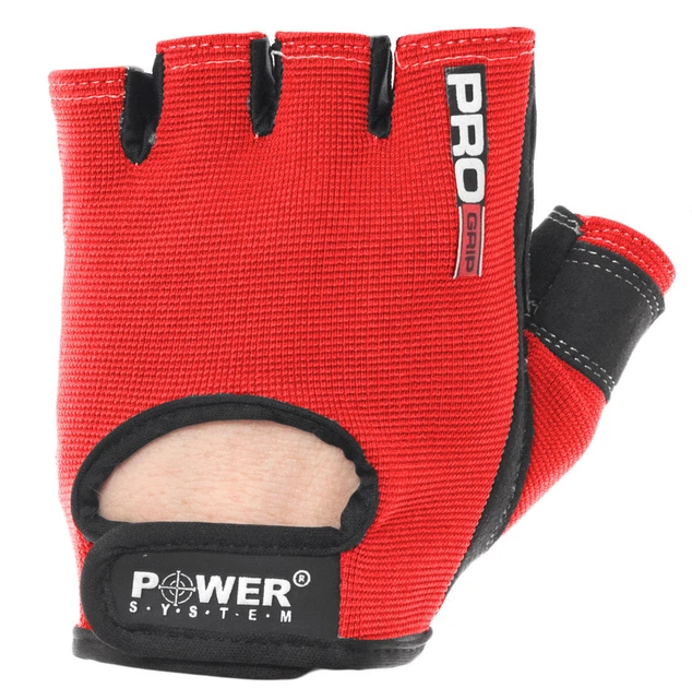 Перчатки для фитнеса и тяжелой атлетики Power System Pro Grip PS-2250 красный XS - изображение 3