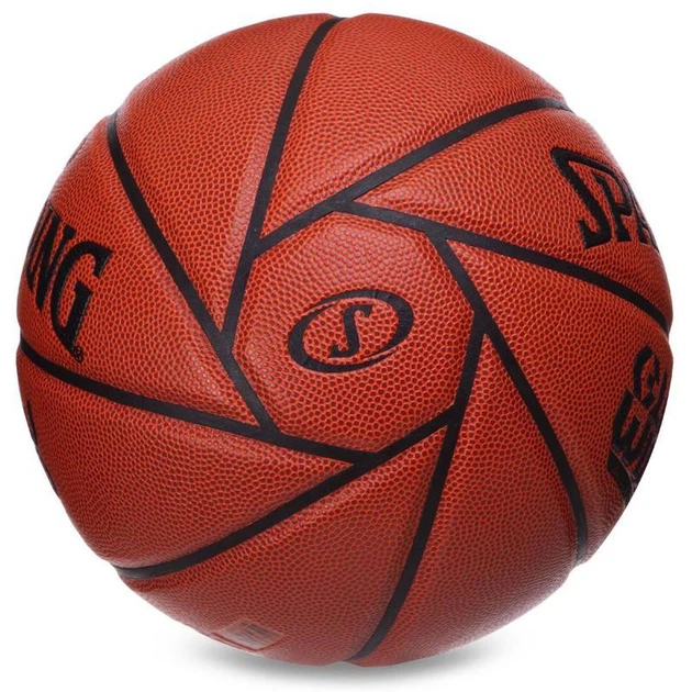 Баскетбольный мяч Spalding Glow Wind, размер 7, полиуретан, армированная бутиловая камера, для зала и улицы(OB_4AC7D9BD39AE) - изображение 3