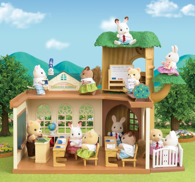 Набір Sylvanian Families Country Tree School (SLV5105) - зображення 5