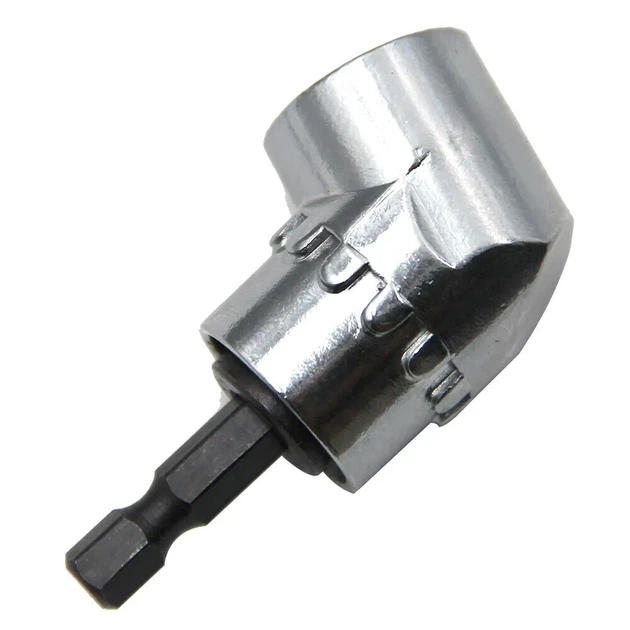 Угловой адаптер магнитный Semi Magnetic Angle Adapter 105° насадка 1/4 cтальyjq для шуруповерта/дрели - Фото 2 Угловой адаптер магнитный Semi Magnetic Angle Adapter 105° насадка 1/4 cтальyjq для шуруповерта/дрели - изображение 2