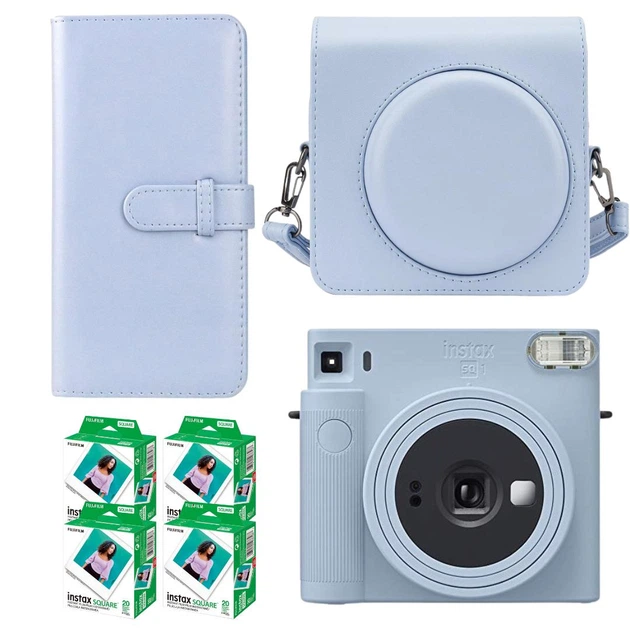 Набір камера Fujifilm Instax Square SQ1, Фотопапір 80шт, Чохол, Фотоальбом 80 фото Блакитний (Подарункове пакування) - Фото 1 Набір камера Fujifilm Instax Square SQ1, Фотопапір 80шт, Чохол, Фотоальбом 80 фото Блакитний (Подарункове пакування) - зображення 1
