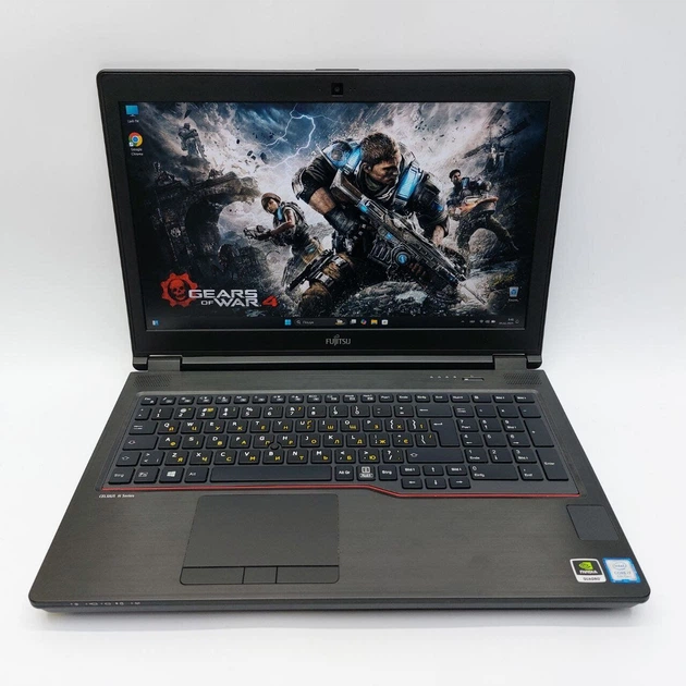 Мобильная рабочая станция Fujitsu Celsius H780 / 15.6" (1920x1080) IPS / Intel Core i7-8750H (6 (12) ядер по 2.2 - 4.1 GHz) / 32 GB DDR4 / 512 GB SSD / nVidia Quadro P600, 4 GB GDDR5, 128-bit / WebCam / Windows 11 Pro б/у - Фото 2 Мобильная рабочая станция Fujitsu Celsius H780 / 15.6" (1920x1080) IPS / Intel Core i7-8750H (6 (12) ядер по 2.2 - 4.1 GHz) / 32 GB DDR4 / 512 GB SSD / nVidia Quadro P600, 4 GB GDDR5, 128-bit / WebCam / Windows 11 Pro б/у - изображение 2