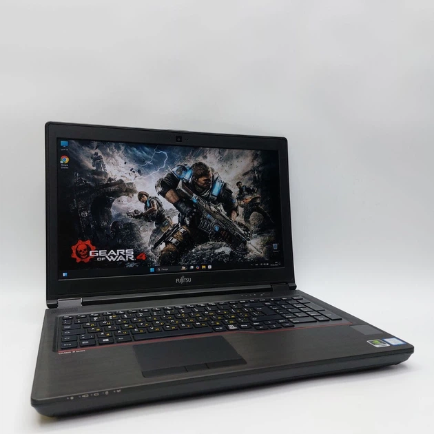 Мобильная рабочая станция Fujitsu Celsius H780 / 15.6" (1920x1080) IPS / Intel Core i7-8750H (6 (12) ядер по 2.2 - 4.1 GHz) / 32 GB DDR4 / 512 GB SSD / nVidia Quadro P600, 4 GB GDDR5, 128-bit / WebCam / Windows 11 Pro б/у - Фото 6 Мобильная рабочая станция Fujitsu Celsius H780 / 15.6" (1920x1080) IPS / Intel Core i7-8750H (6 (12) ядер по 2.2 - 4.1 GHz) / 32 GB DDR4 / 512 GB SSD / nVidia Quadro P600, 4 GB GDDR5, 128-bit / WebCam / Windows 11 Pro б/у - изображение 6