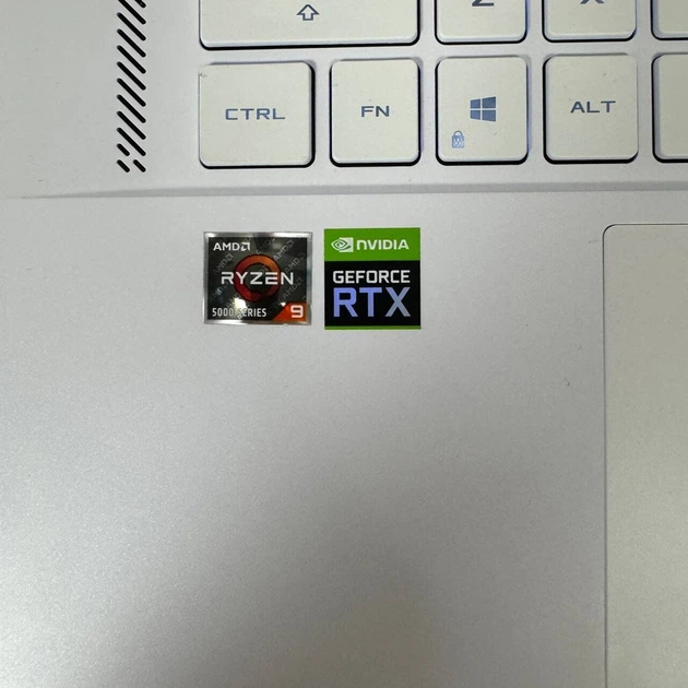 Игровой ультрабук Asus ROG Zephyrus GA503QS White / 15.6" (2560x1440) IPS / AMD Ryzen 9 5900HS (8 (16) ядер по 3.0 - 4.6 GHz) / 32 GB DDR4 / 1000 GB SSD / nVidia GeForce RTX 3080, 8 GB GDDR6, 256-bit б/у - изображение 8