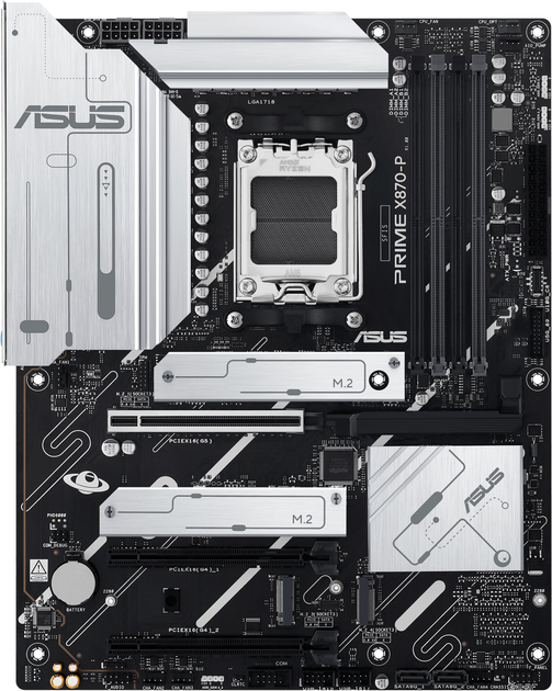 Płyta główna Asus PRIME X870-P (sAM5, AMD X870, PCI-Ex16) - obraz 1